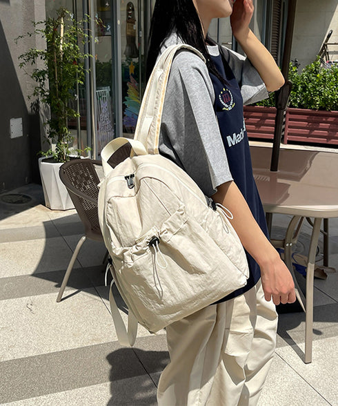 リュックサック レディース ナイロン無地 デイパック 内ポケット付き 軽い 通勤通学 カジュアル ユニセックス 背負いカバン 修学旅行 a4 アウトドア 99MHXB-001